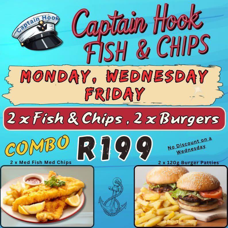 Captain Hook Fish and Chips | Klein Brak River