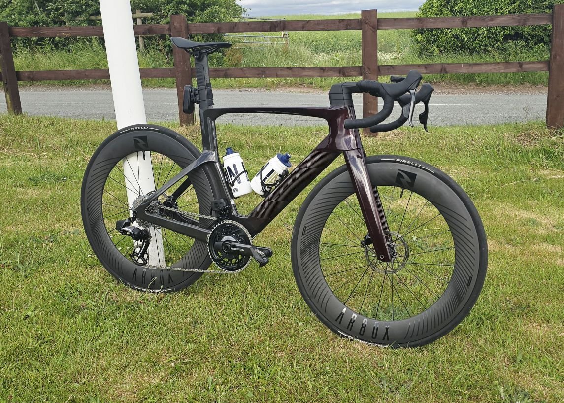 Scott Foil RC30 rebuilt with Force D2/Red and Zipp SL80 bars
