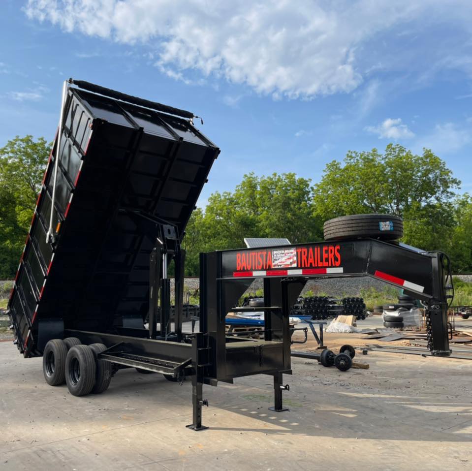 CUSTOM 48FT GOOSENECK TRAILER. EQUIPPED WITH TWO 15K DEXTER AXLES ...