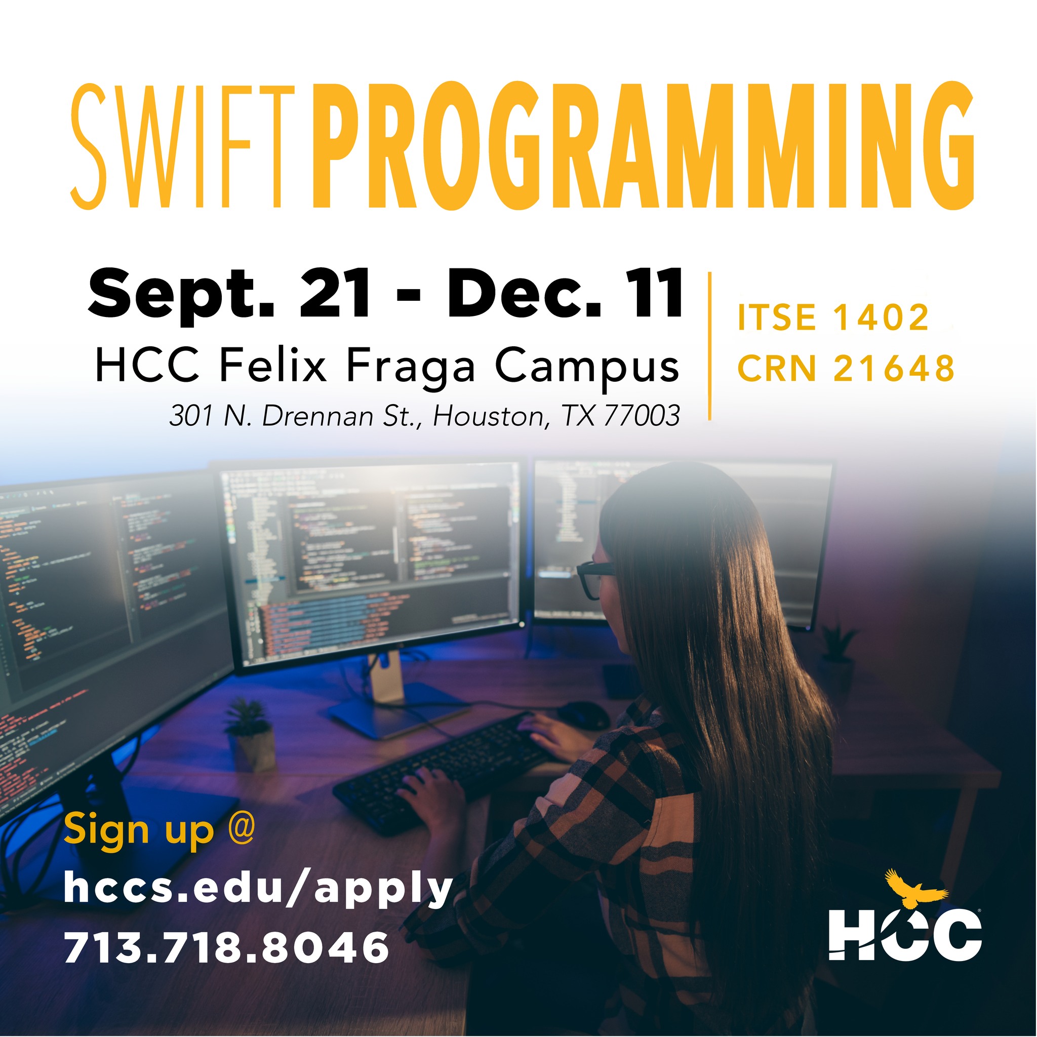 HCC Southeast - Looking to create your own apps? Sign up today to learn ...