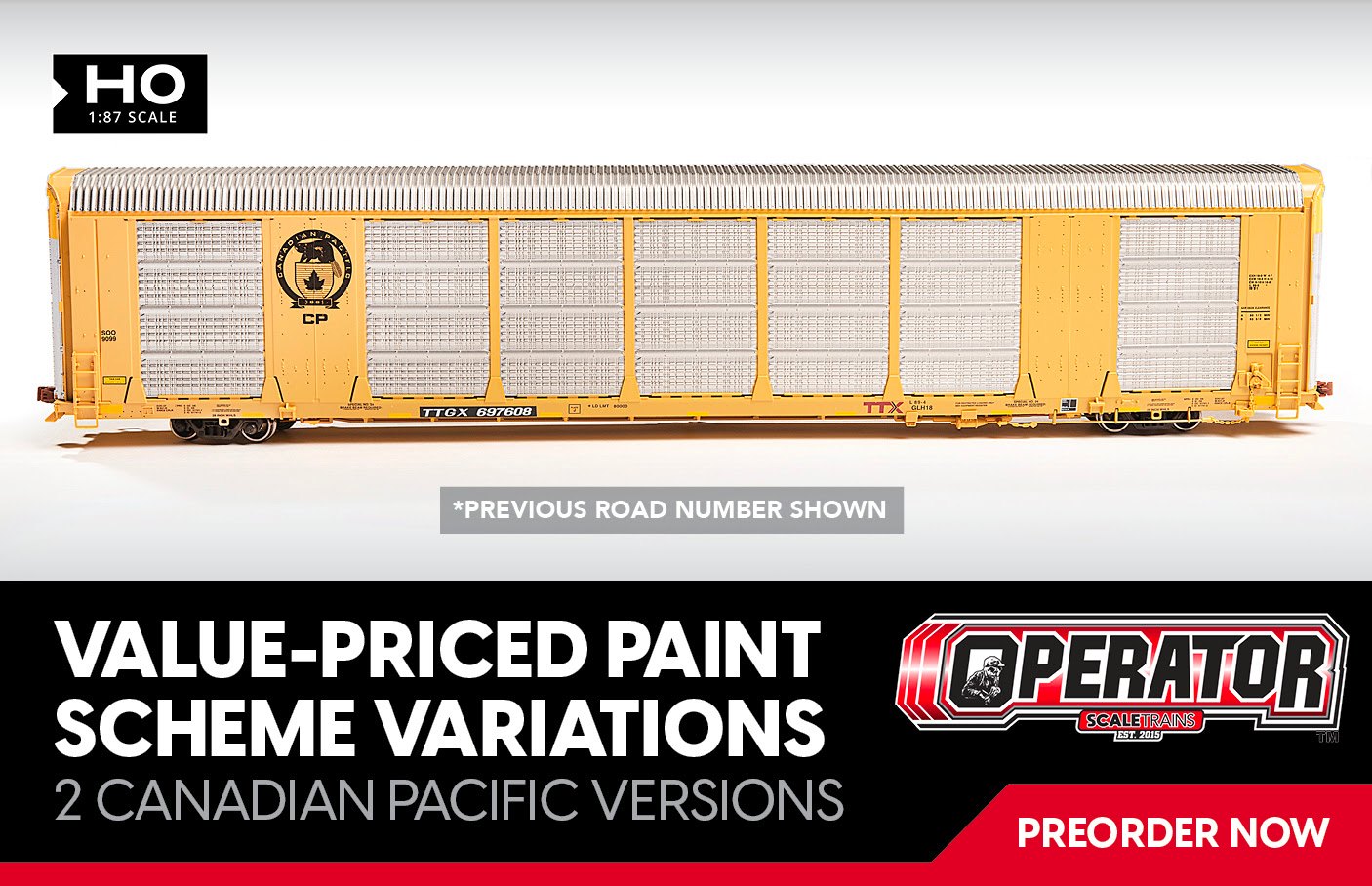 ScaleTrains - Our third run of Operator HO Scale Gunderson Multi-Max ...