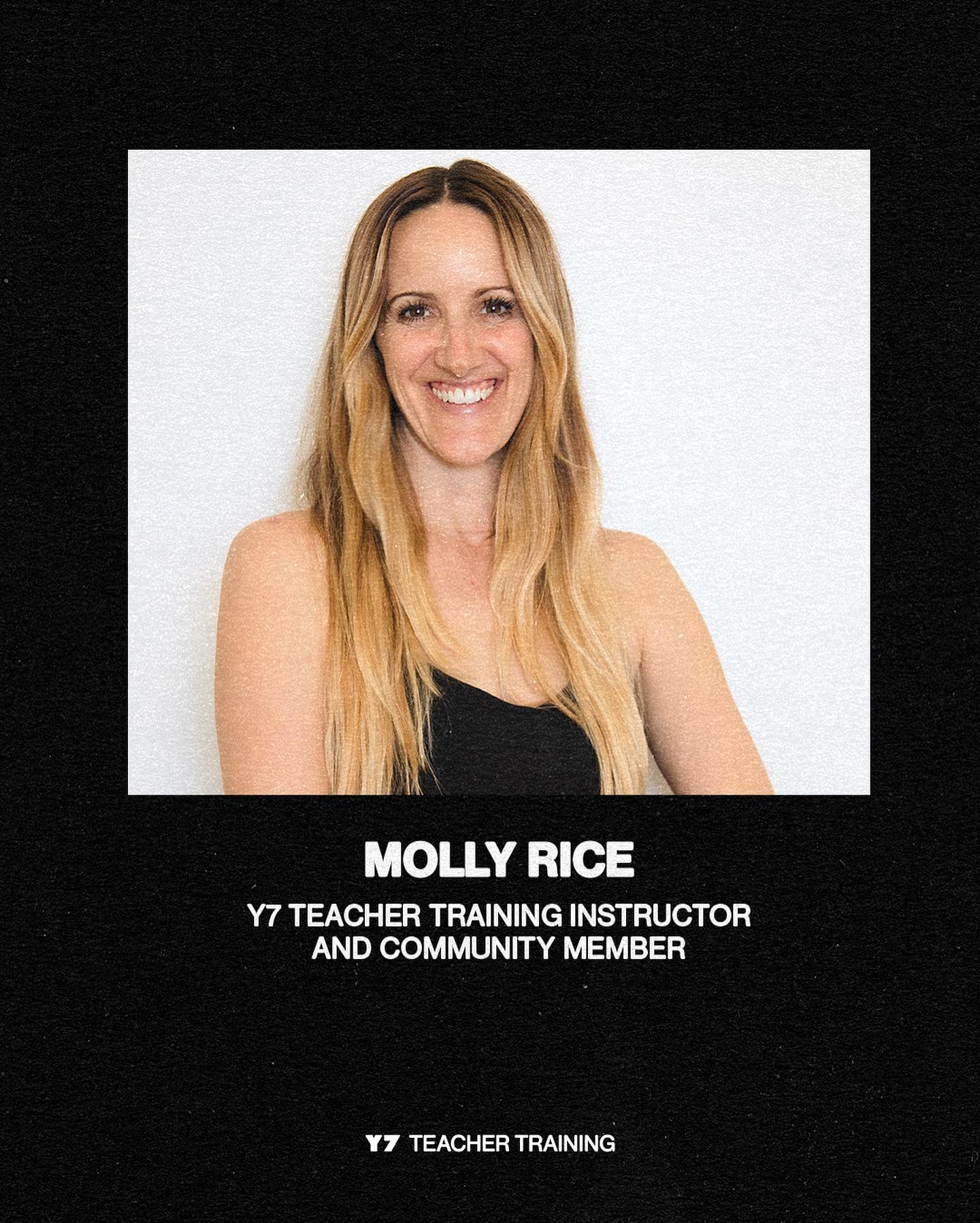 Y7 Studio - Meet Molly. Molly Rice completed her first... | Facebook