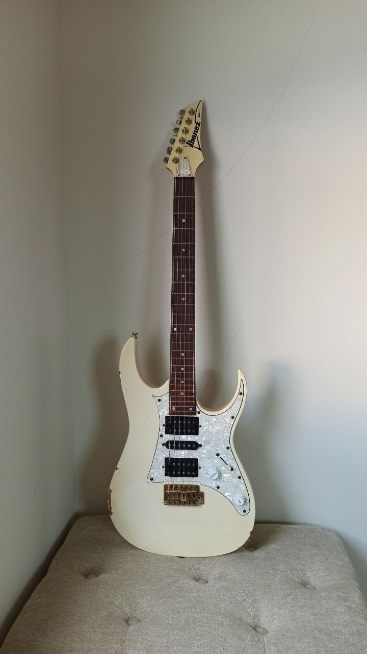 Ibanez Rg series made in Korea. 90's Sounds good.