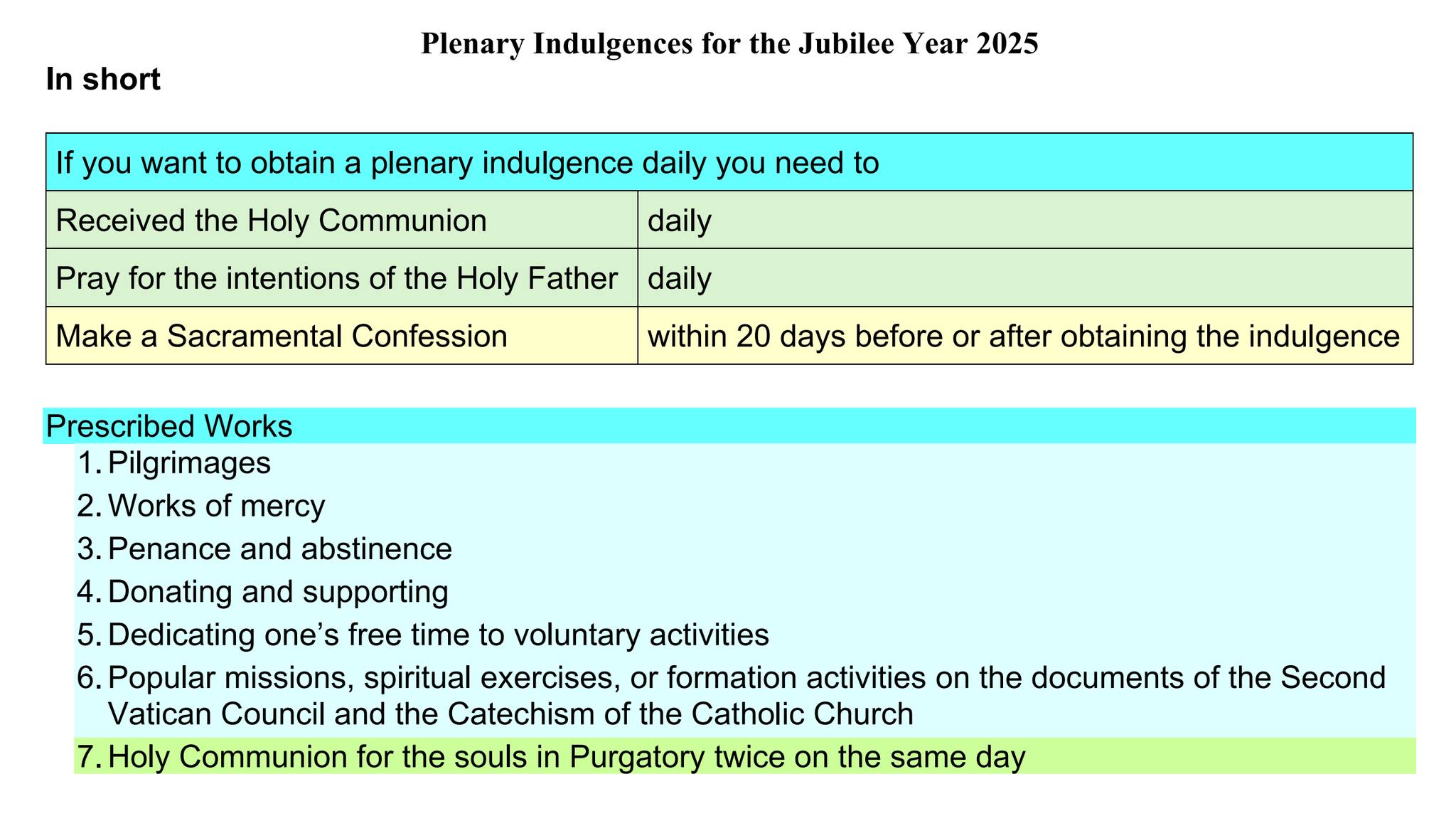 All Catholics | Plenary Indulgences for the Jubilee Year 2025 | Facebook
