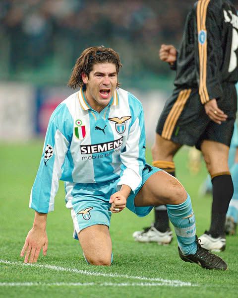 Marcelo Salas Lazio 1998-99 Match Issue Cup Shirt #DelMonteQuality