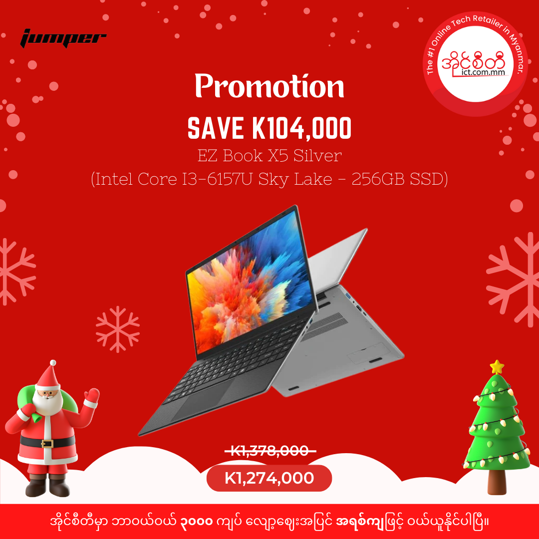 ICT.com.mm - 🥳 Jumper Laptop Promo (Up to 9% Off) 🤩...