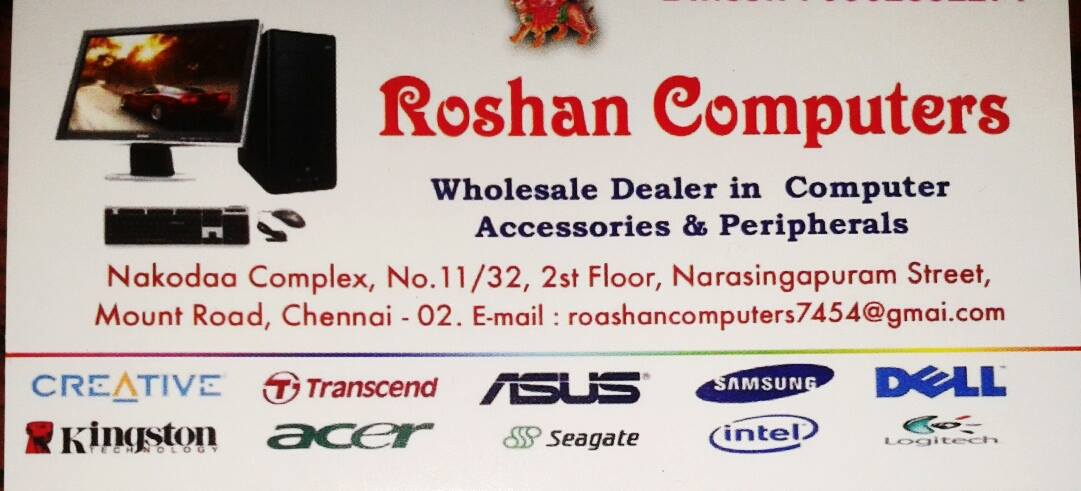Roshan Computers | Chennai
