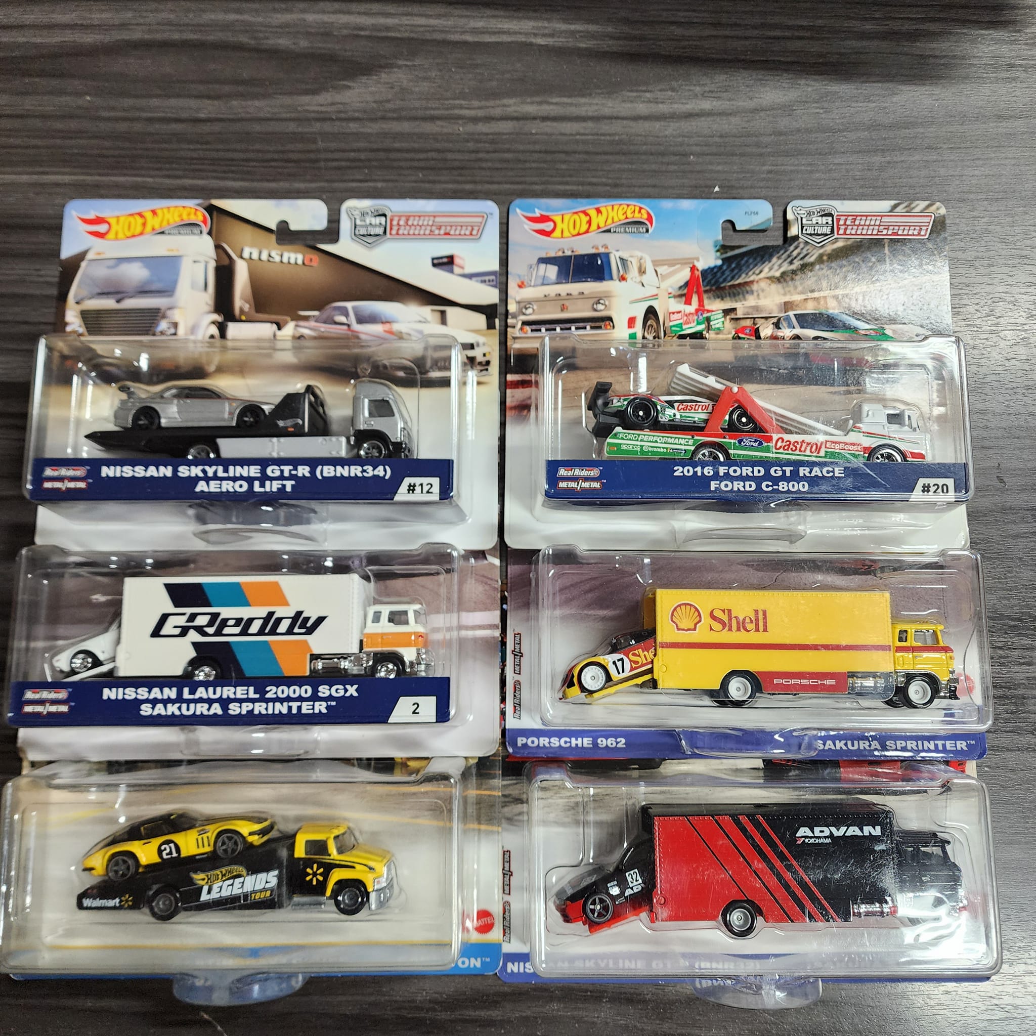 Just in! Hot Wheels Team Transport Collection