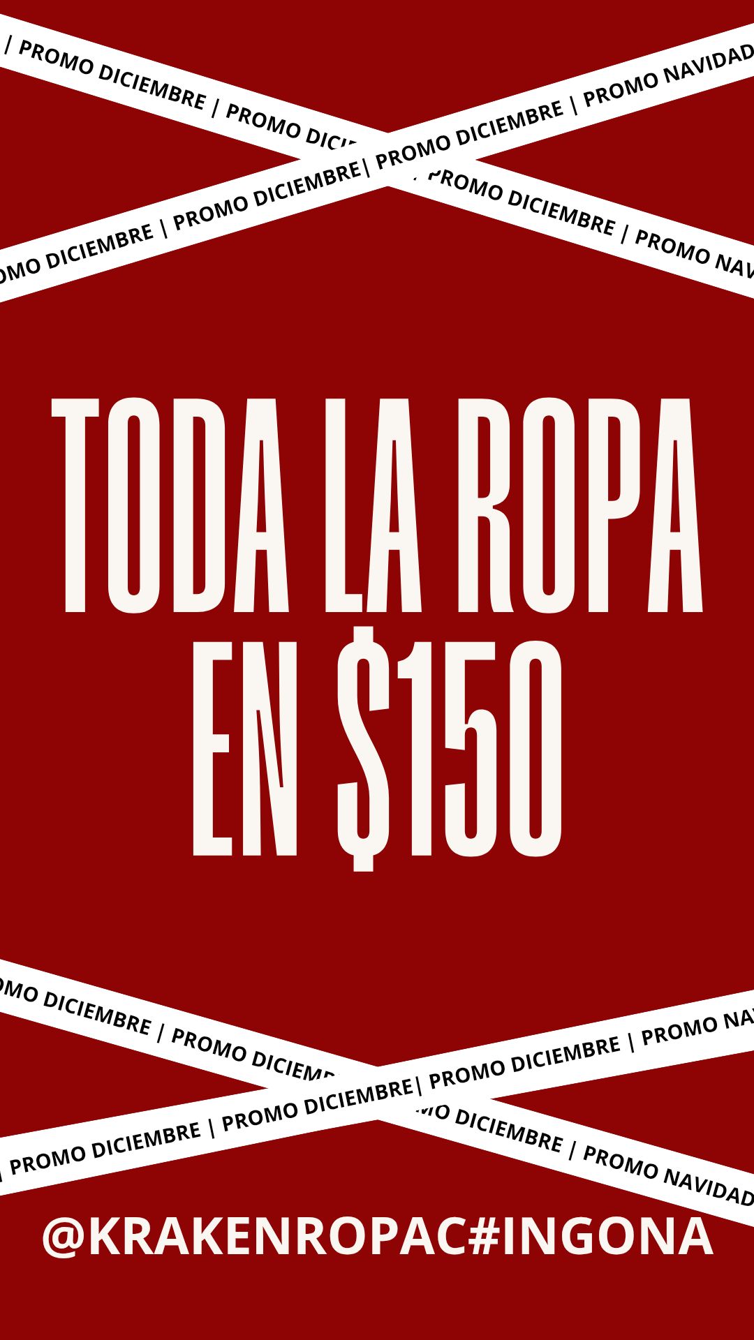 Kraken Ropa C#ingona | Zona Centro