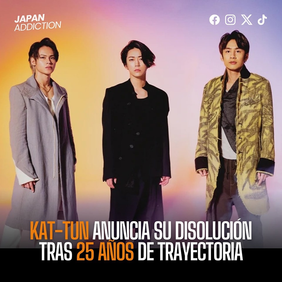 El grupo de pop-rock japonés KAT-TUN se disolverá el 31 de marzo
