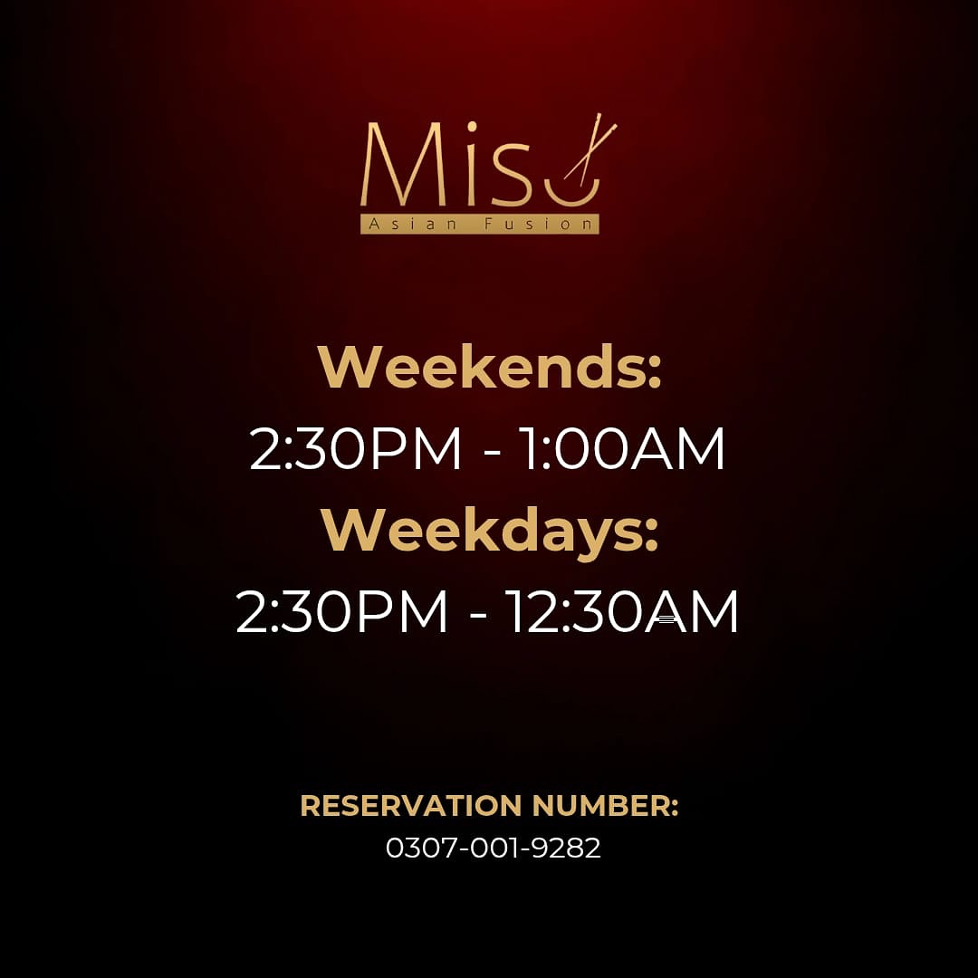 Miso Defence Raya | Lahore