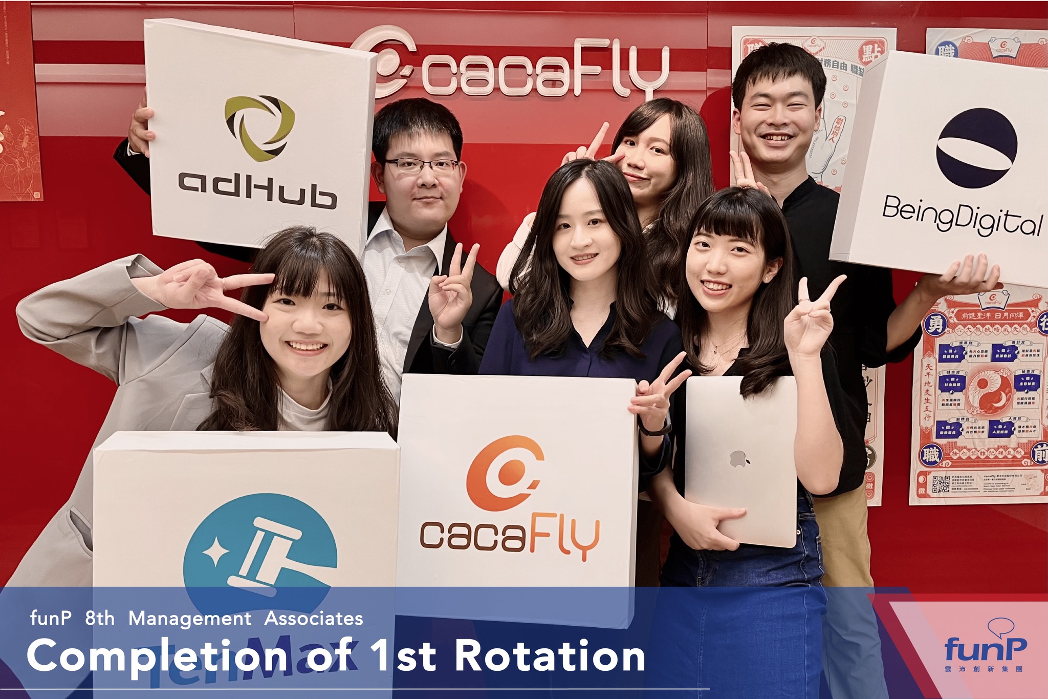 🎉 funP 第八屆儲備幹部 Round 1 輪調圓滿結業... - TenMax AD Tech Lab | Facebook