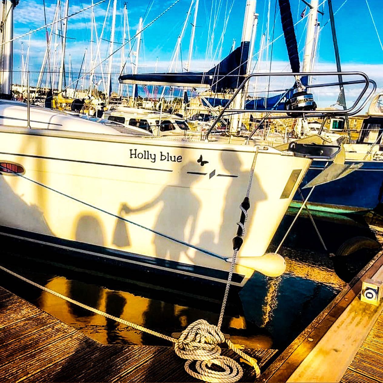 Sailing Holly Blue added a new photo... Sailing Holly Blue