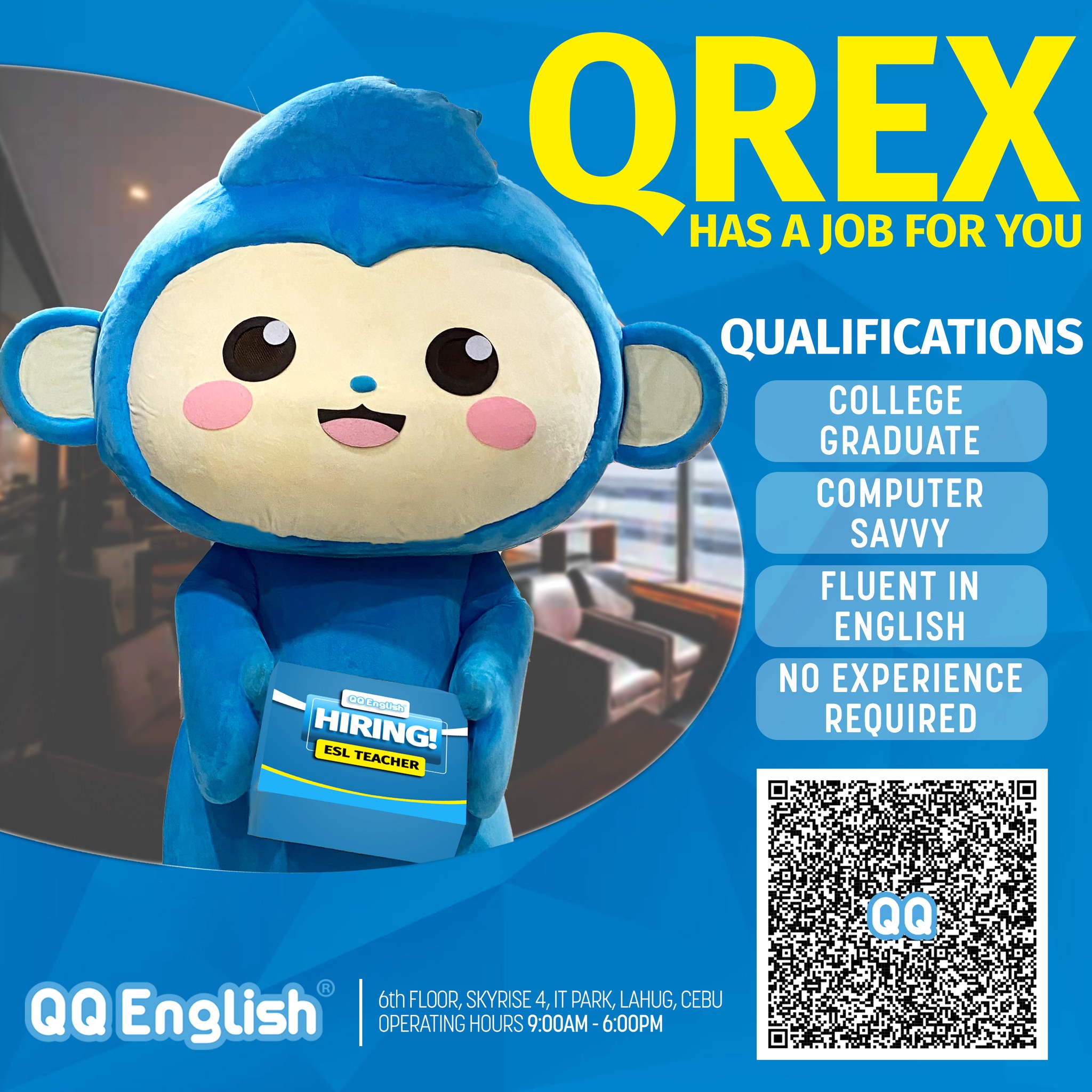 Qrex has a special... - QQ English Philippines Fanpage