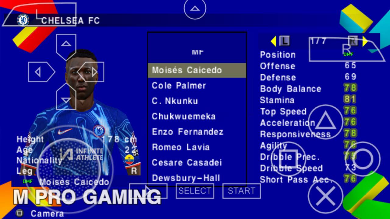 eFootball PES 25 PPSSPP Latest Version 09032717059 on WhatsApp if