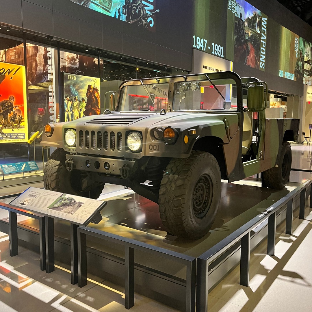 The Hummer EV... - National Museum of the United States Army | Facebook