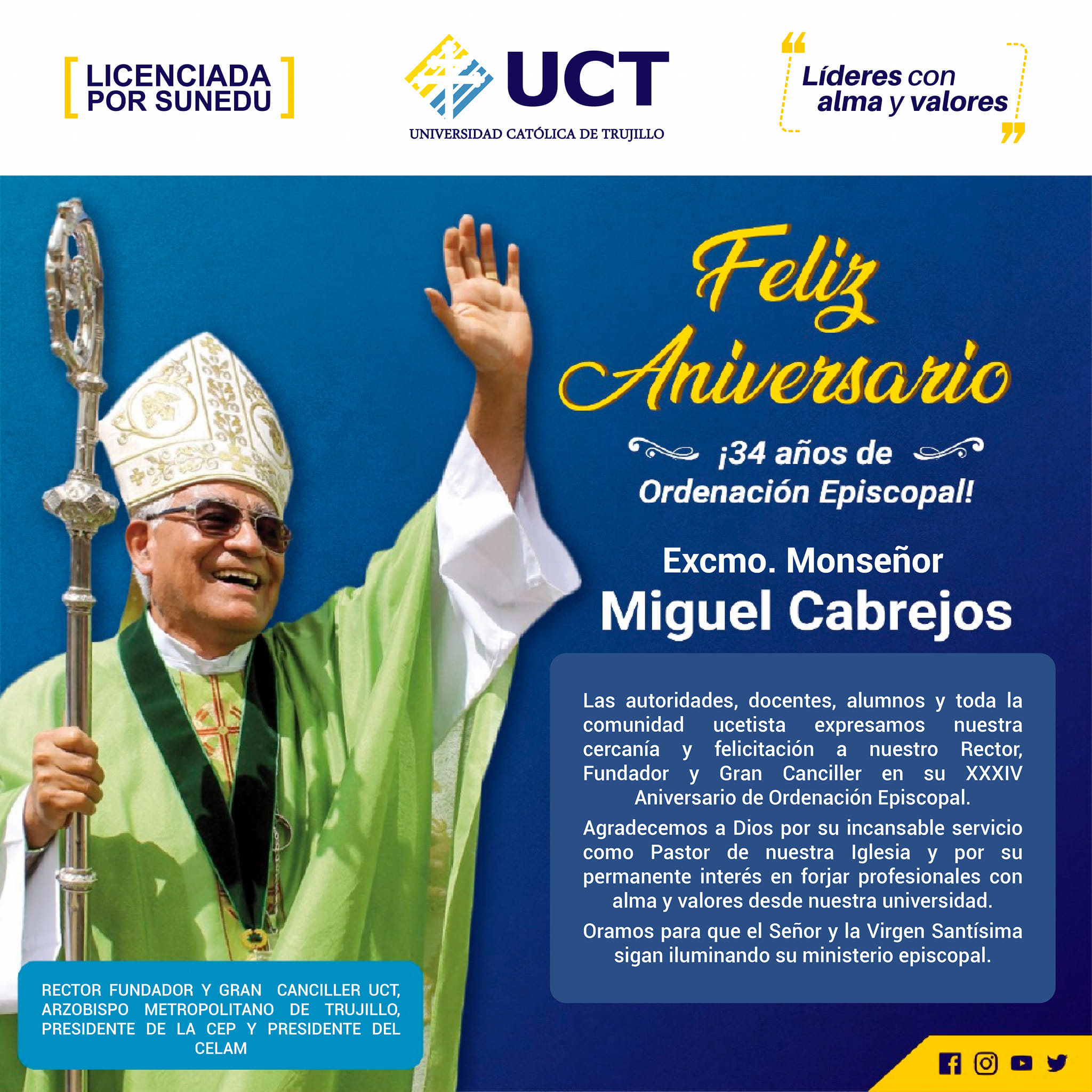 UCT - Universidad Católica de Trujillo - #UCT2022 Desde la comunidad y ...