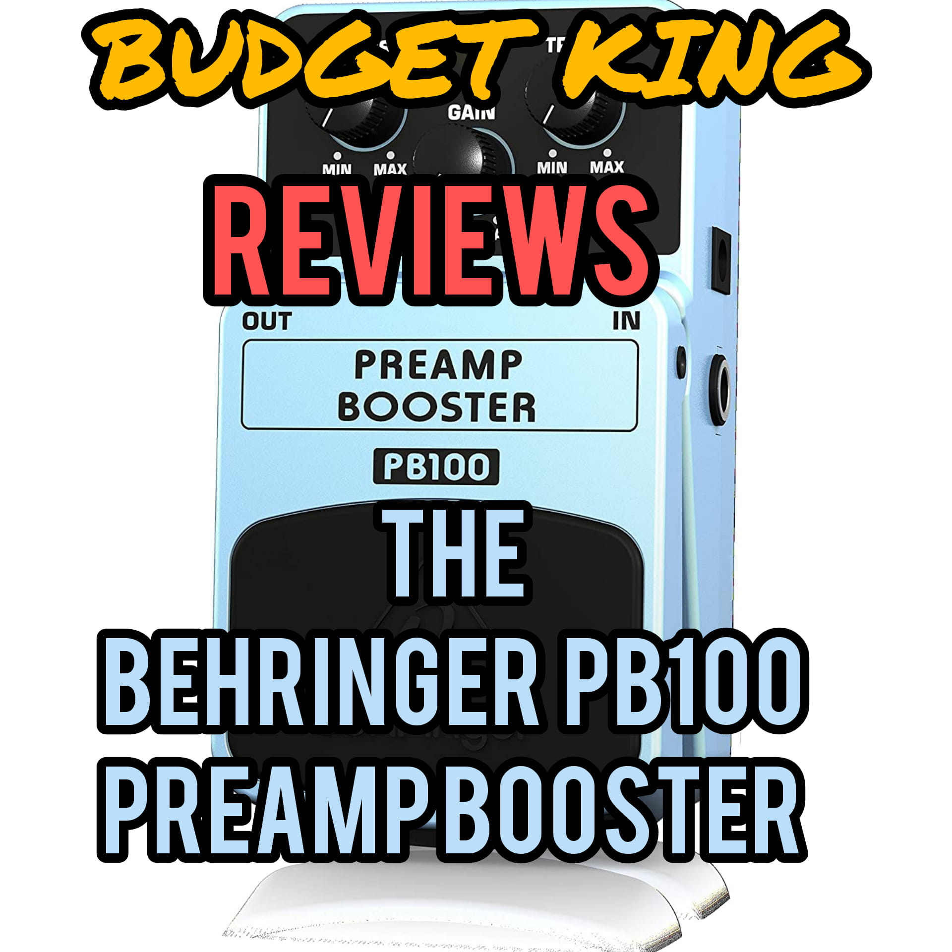 Reliable BBE Boosta Grande clean boost guitar pedal is white and