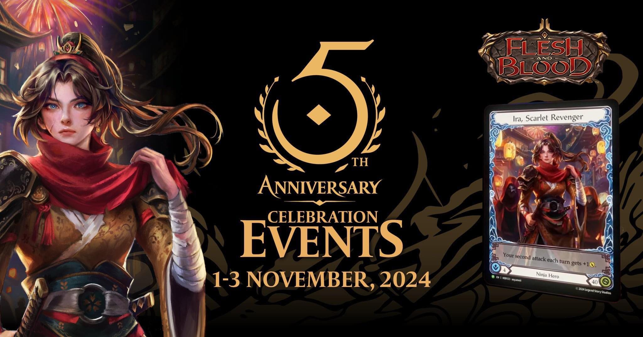 Flesh and Blood 5th Anniversary Celebration Event at Neutral 