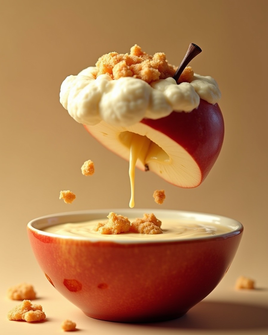 Diabetes - 🍎🥣 A Dreamy Bowl of Comfort! 🥣🍎 Imagine this: A giant apple ...