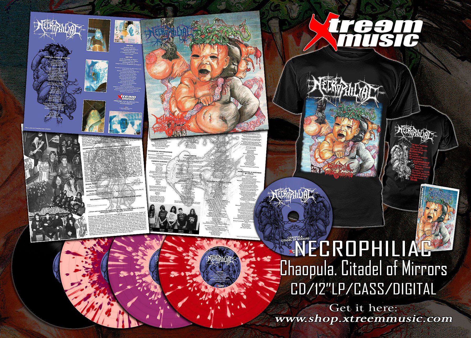 XTREEM - Pre-order: NECROPHILIAC 