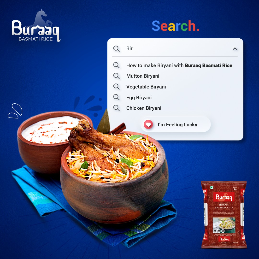 Make Biryani with Buraaq Basmati Rice... - Buraq Basmati Rice | Facebook