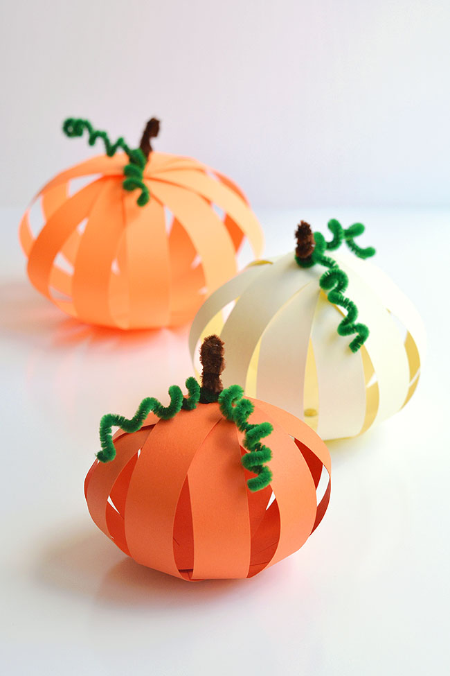One Little Project - PAPER PUMPKIN CRAFT - so easy! Instructions ...