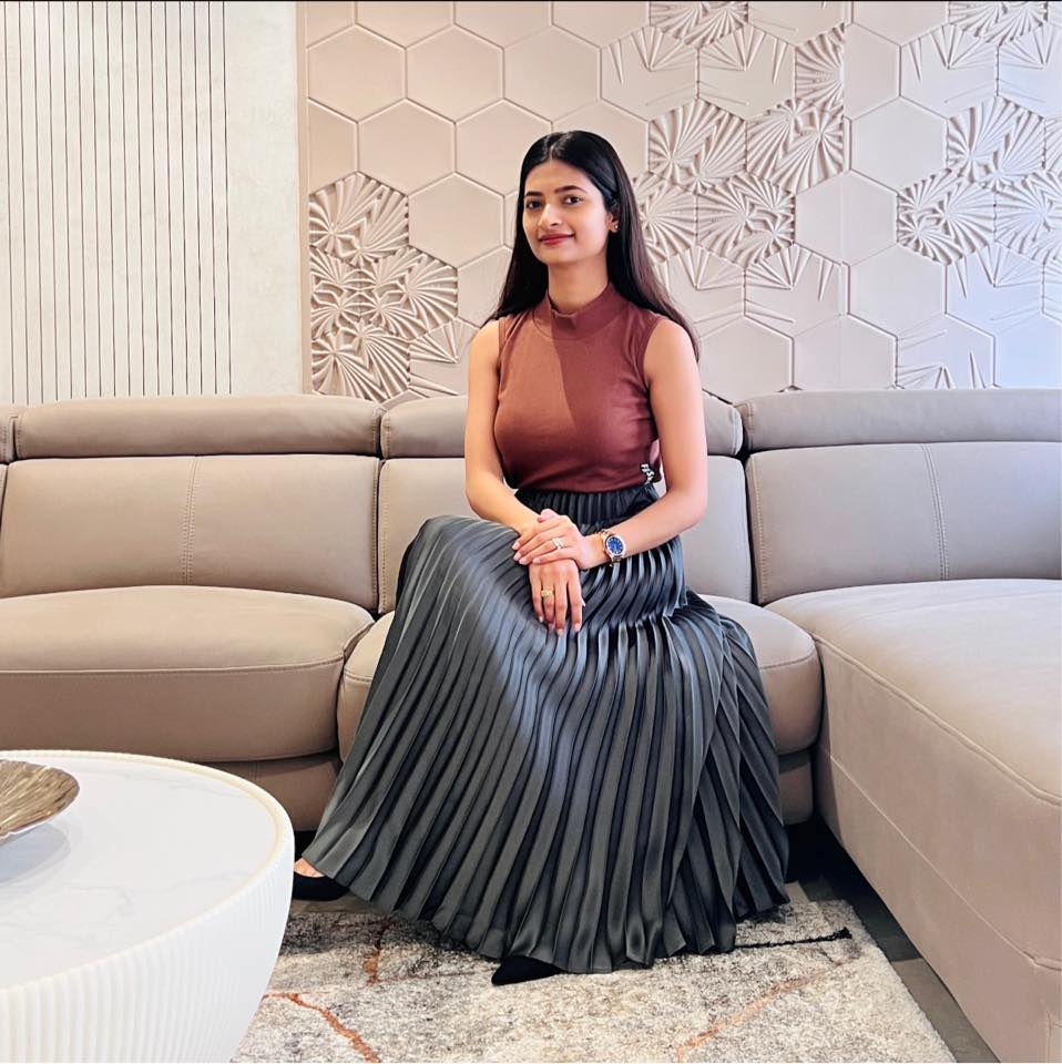 Designed to make you want to sit back and never rush. Ashwiinii Dongare ...