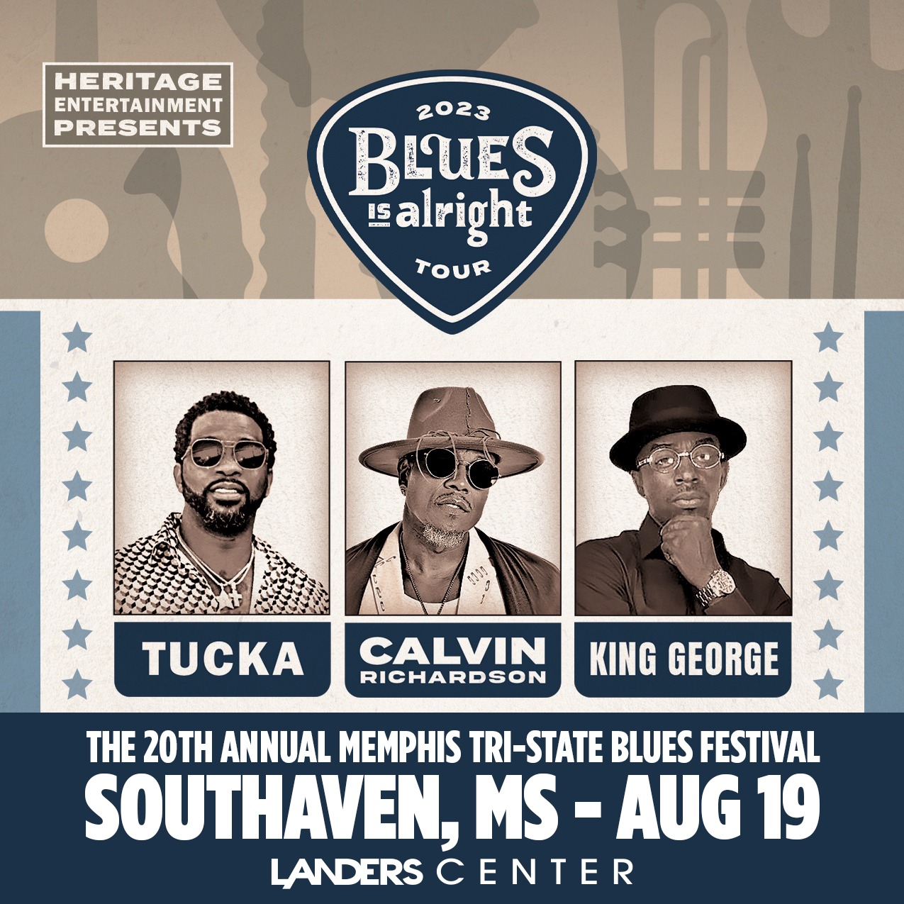 JUST ANNOUNCED: The 23rd Annual Tri-State Blues Festival returns