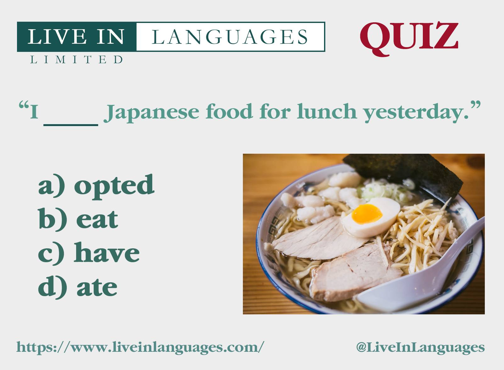 Live in Languages Limited