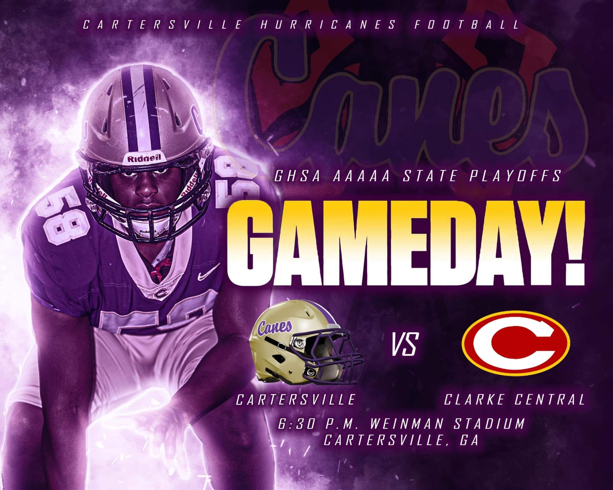 On Saturdays we wear... - Cartersville Canes Touchdown Club | Facebook