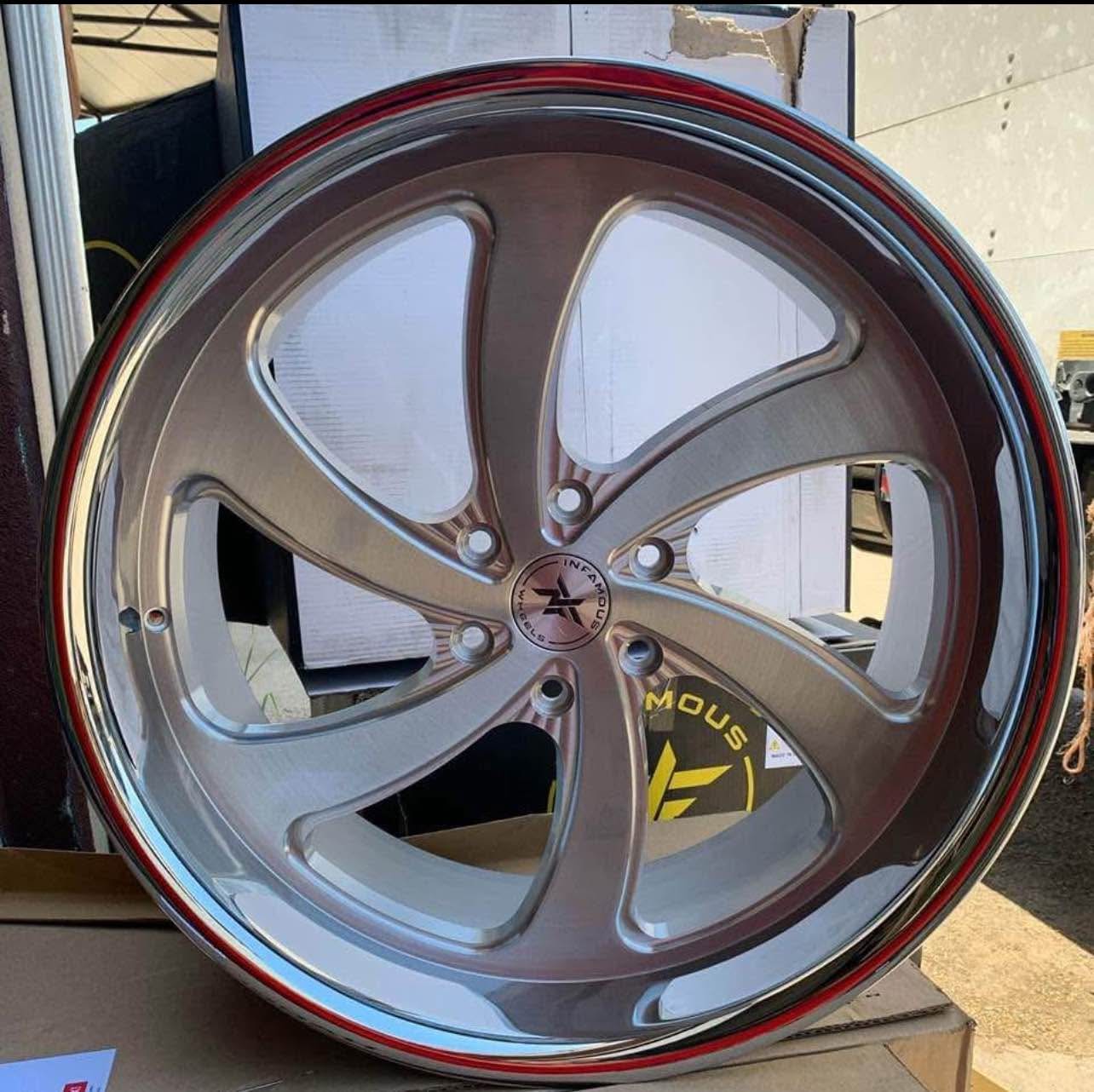 infamous racing wheels. read description - Car Wheels, Tires & Parts ...