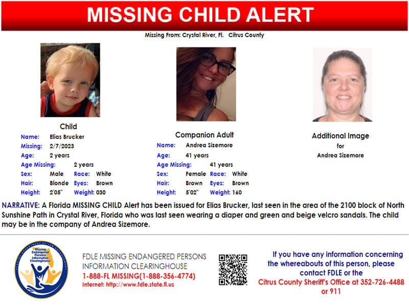 FDLE - Update: The Florida MISSING CHILD Alert for Elias... | Facebook
