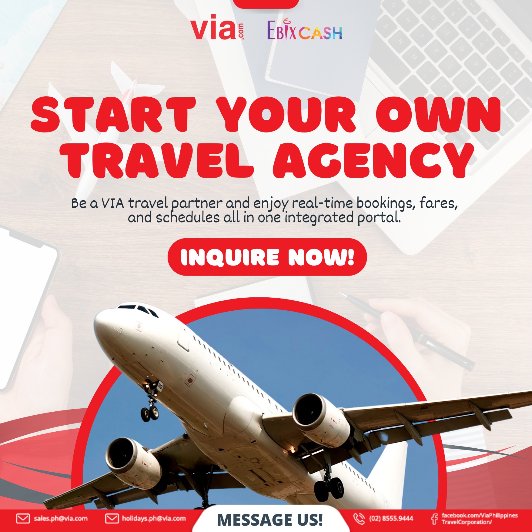 Via - Start your own travel agency for just ₱6,500! Be our Via travel partner today! Smarter ...