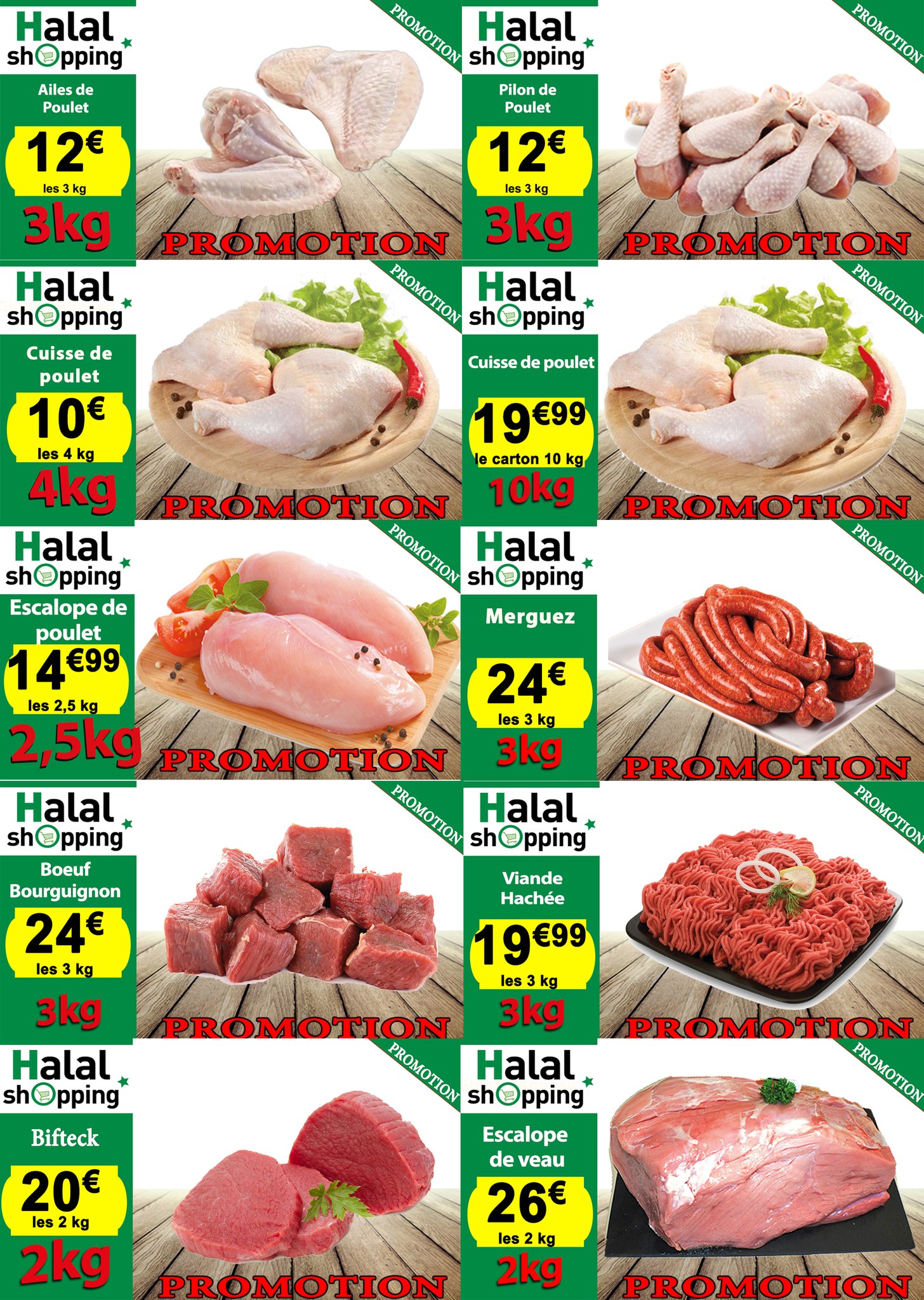 Prix Carton Cuisse De Poulet Halal Metro
