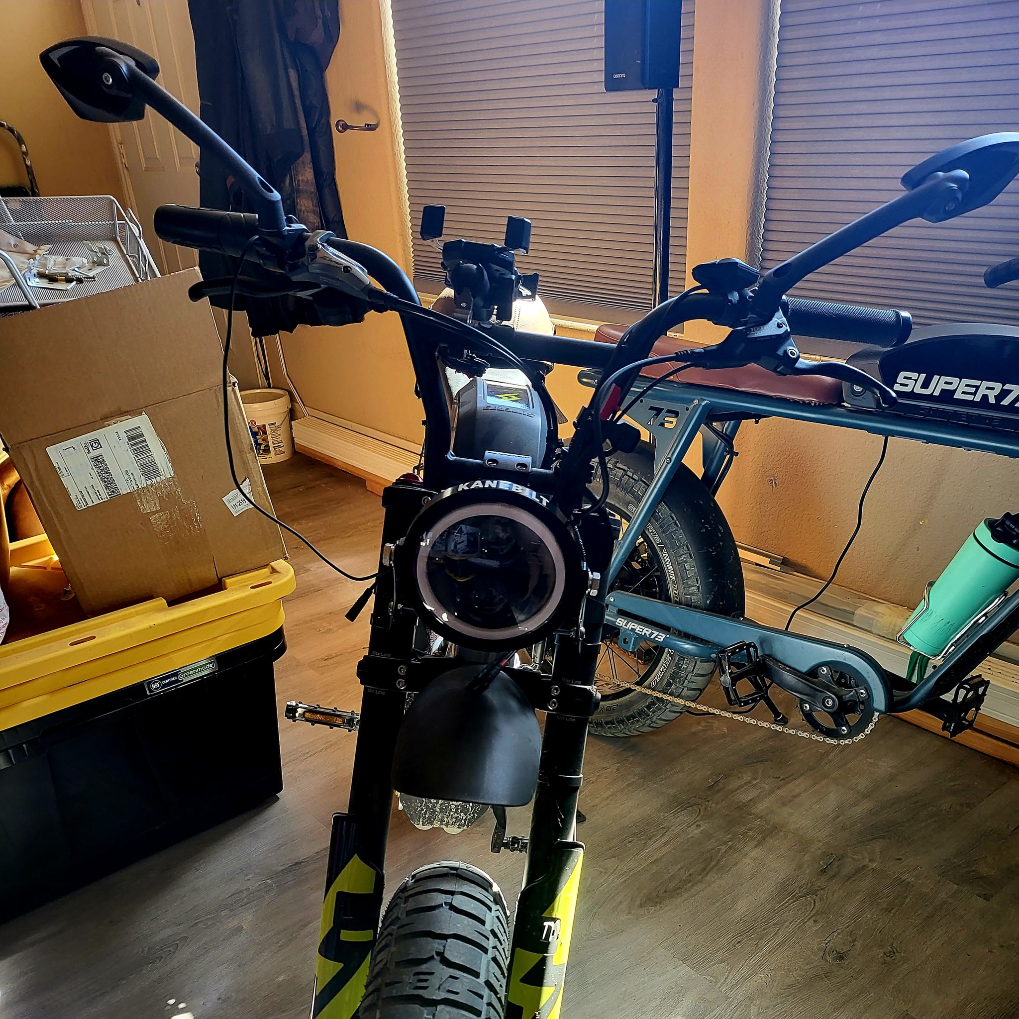 What are heavy-duty handlebar options for Super73 RX?