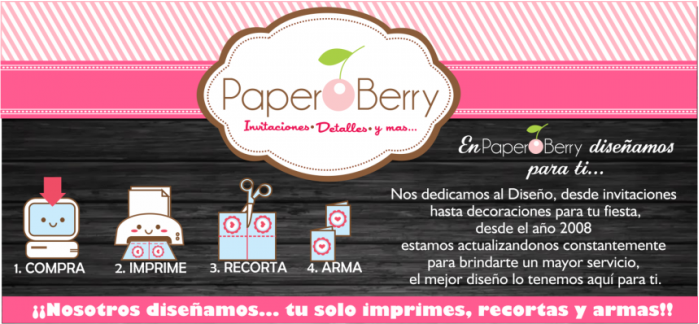 Paper Berry Kits Imprimibles | Villahermosa