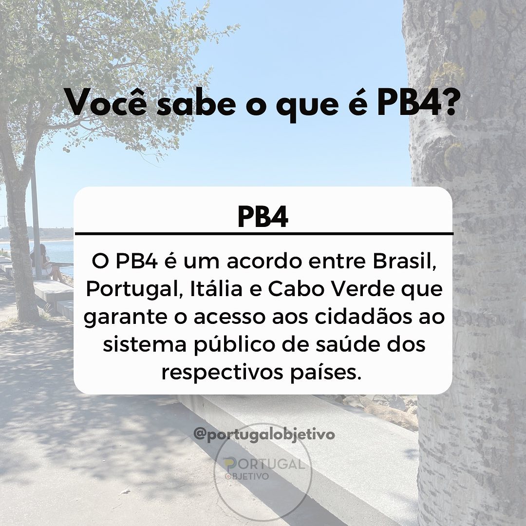 Você sabe o que é PB4 O PB4 é um... - Portugal Objetivo