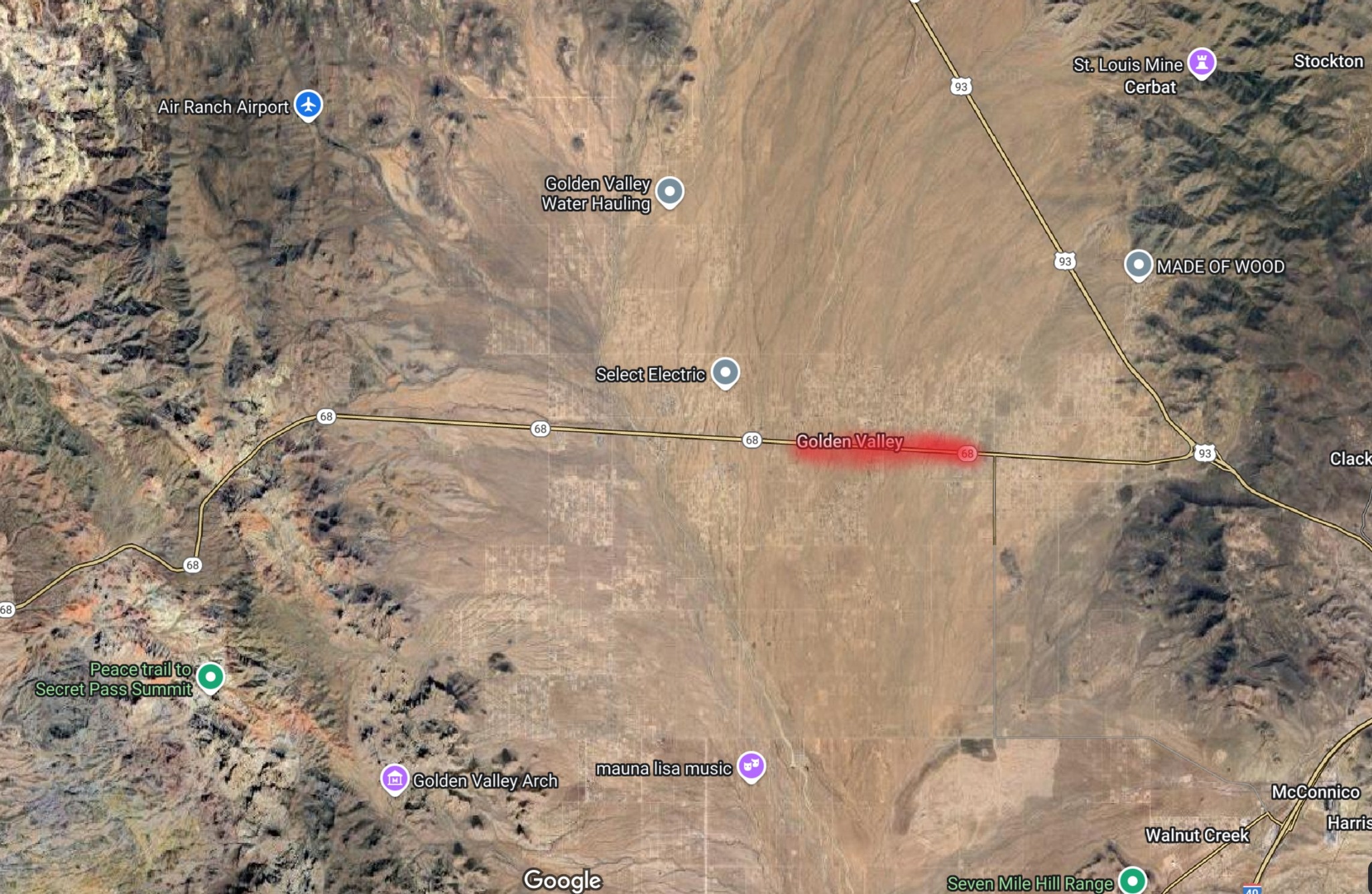 Birdland - 8/8/25 Golden Vally, Az. AZ68 MP26 11:35pm AZDPS Traffic ...