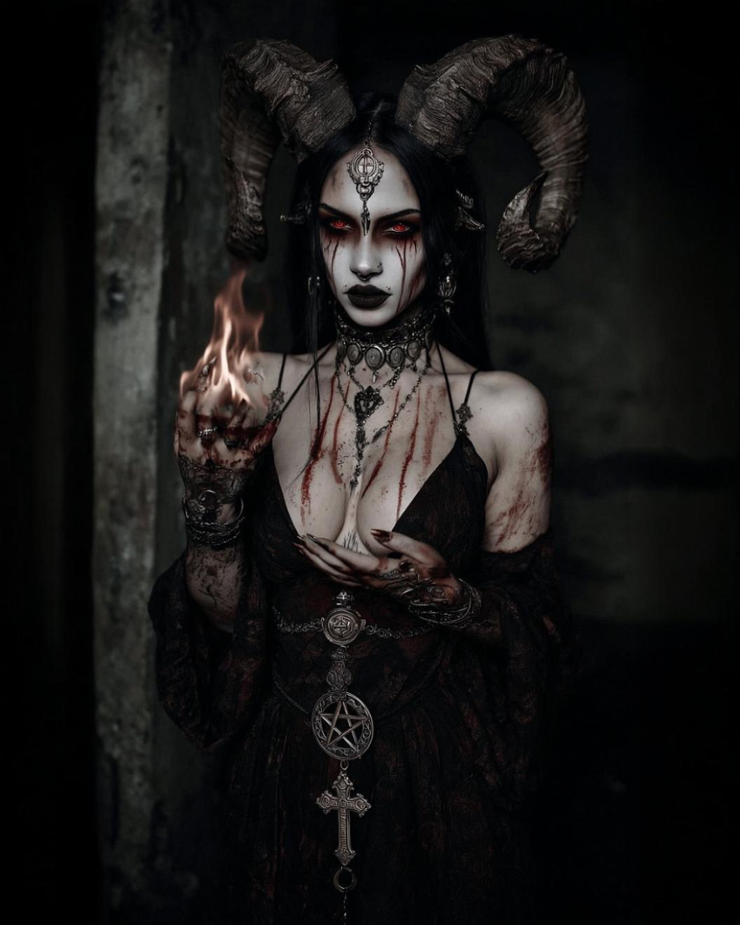 Lilith - some fresh images made with midjourney