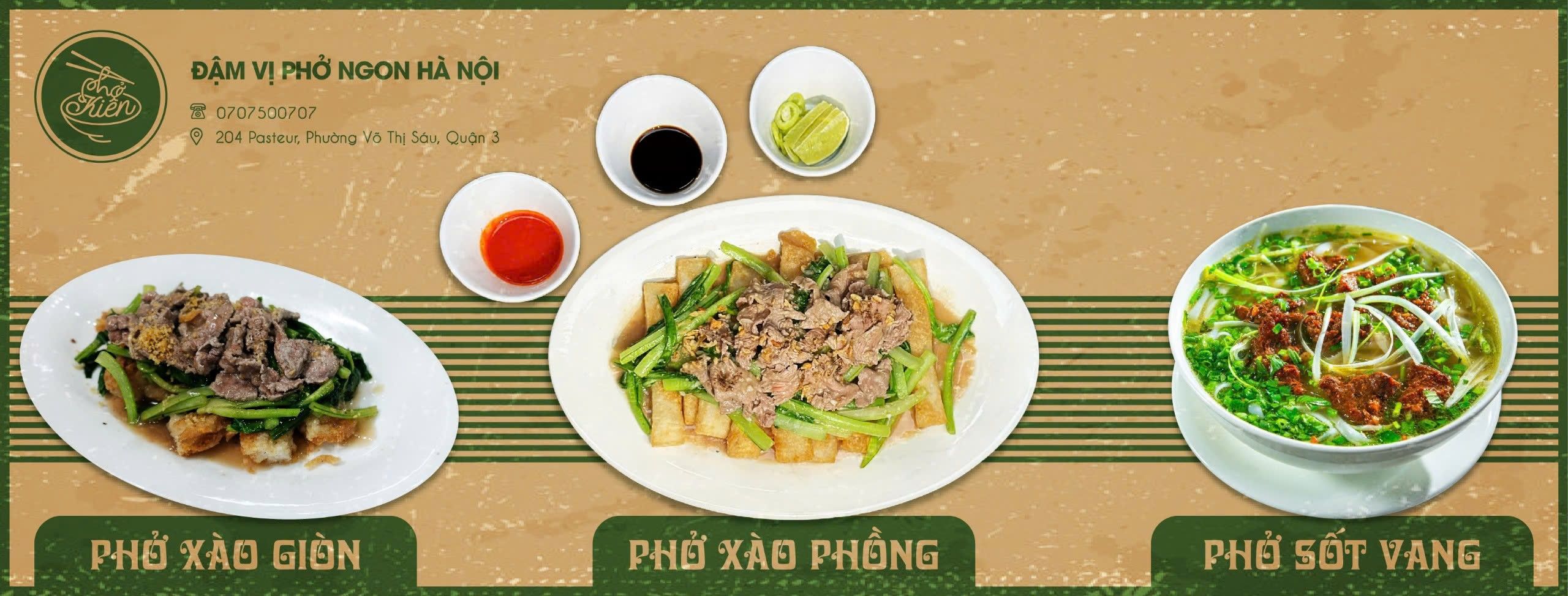 Phở Kiên - Phở Xào Phồng Hà Nội | Ho Chi Minh City