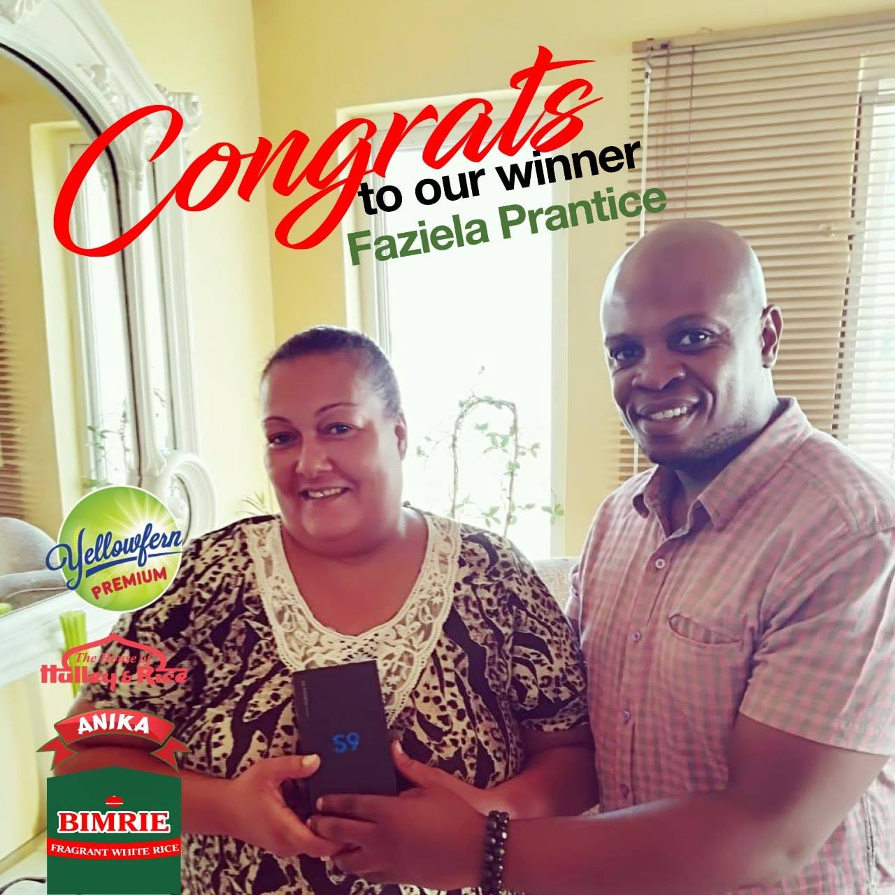 Bimrie Rice - Congratulations once more to Faziela... | Facebook