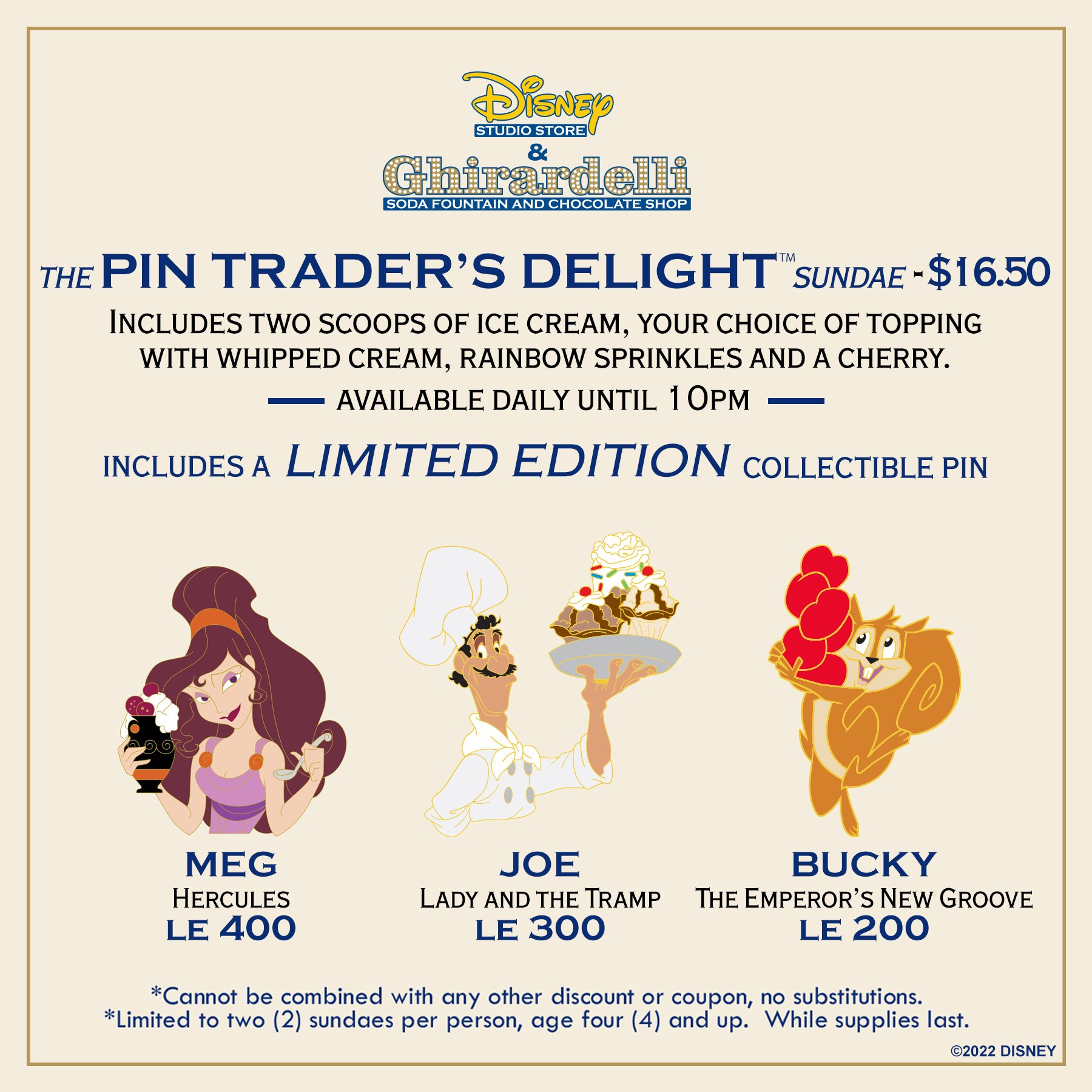Here is our latest set of Pin Trader Delight sundae pins! #DSSH