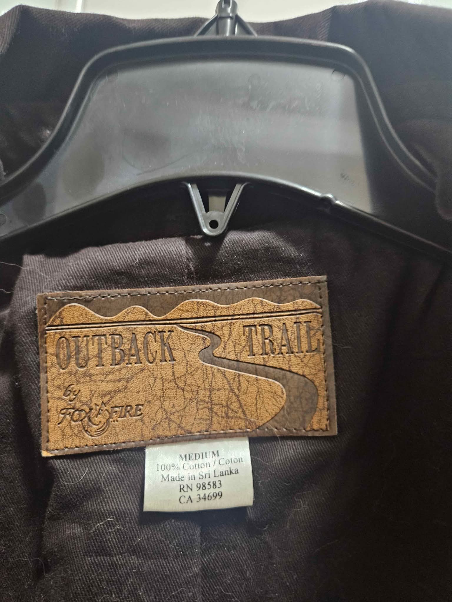 Outback Trail by Foxfire Long Australian Duster Coat - Dark Brown ...
