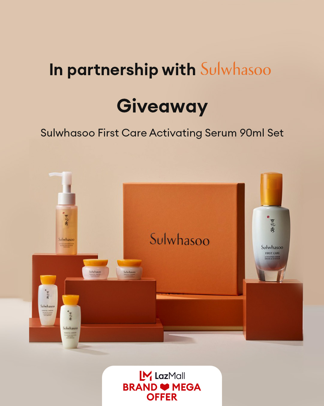 Win a Sulwhasoo First Care Activating Serum 90ml Set (worth $211