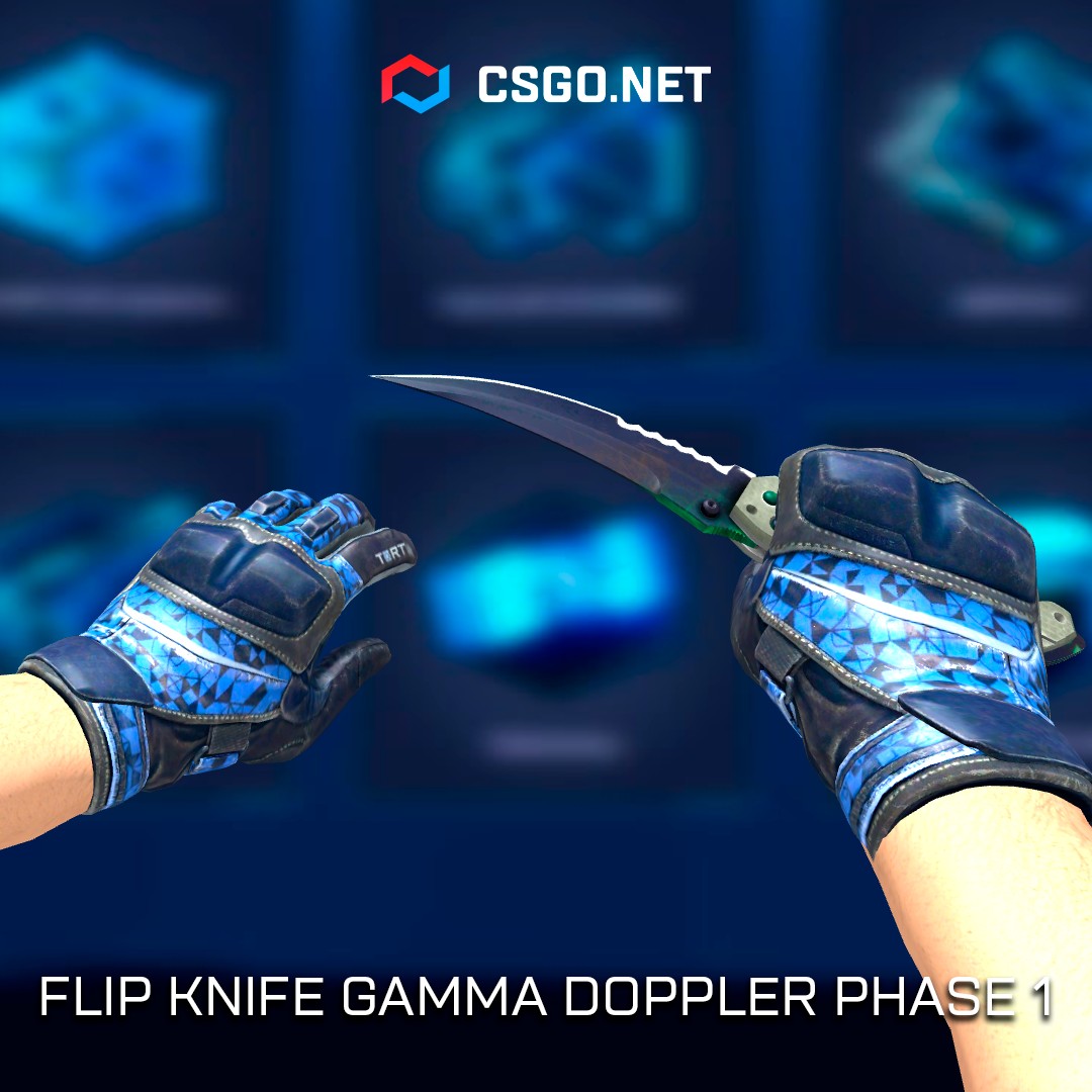 CSGO.net - ⚔ Flip Knife Gamma Doppler Phase 1 (Flip Gamma...