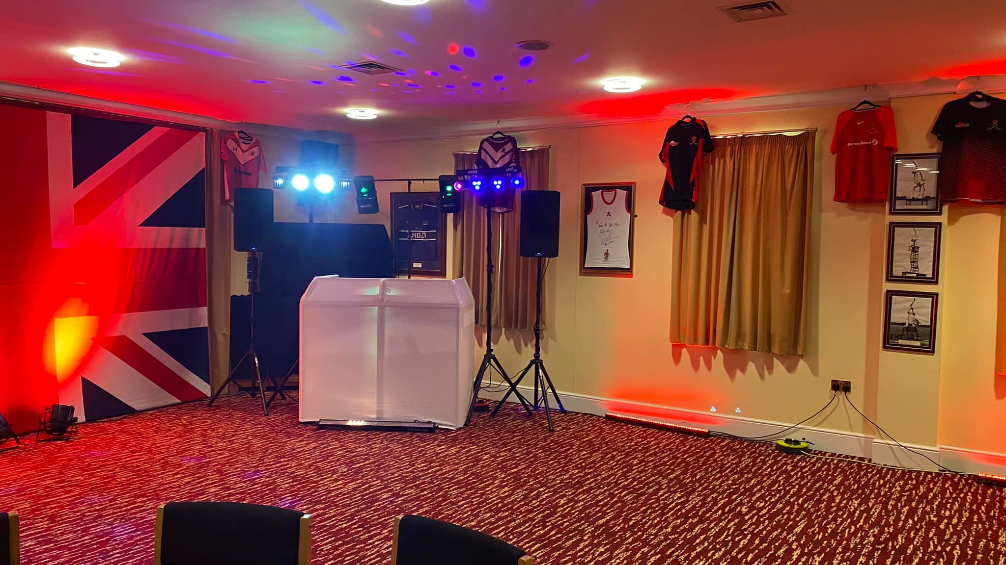 All set up and ready... - Stuart Jackson Vocalist & Disco DJ | Facebook