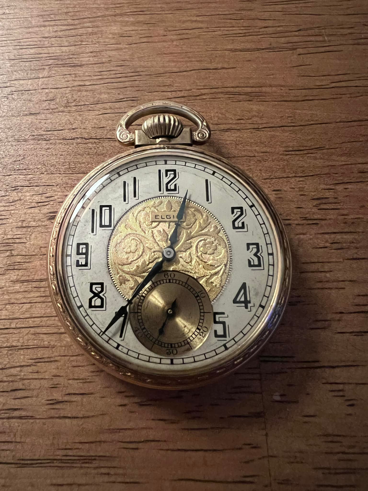 Vintage Elgin Treasure 1150ft / 350m Date Quartz