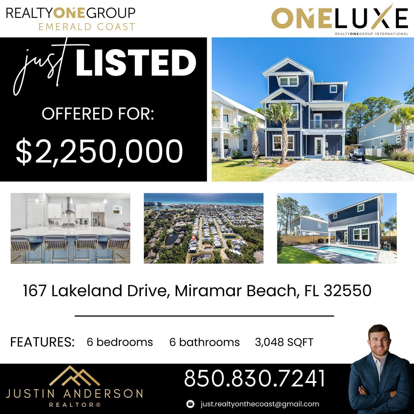 Justin Anderson Realtor at Realty Mark | Destin FL