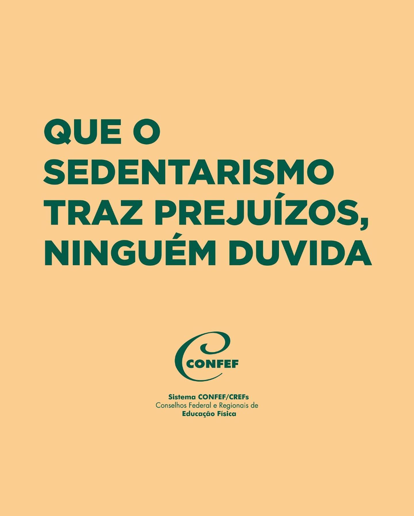 O CONFEF... - Conselho Federal de Educação Física - CONFEF | Facebook